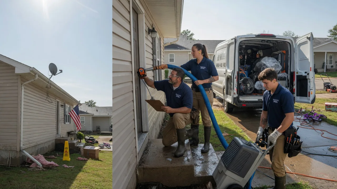 Ceiling Water Damage Restoration in Mount Vernon, ME near me